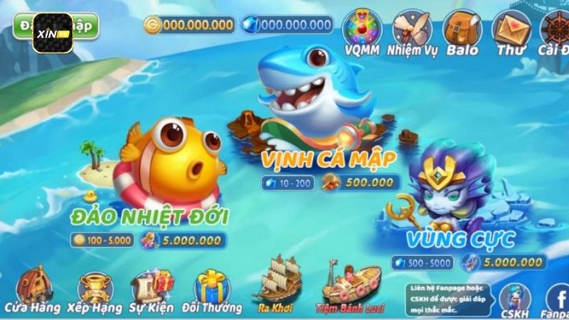 cac-loai-game-co-mat-o-tren-ban-ca-xin88