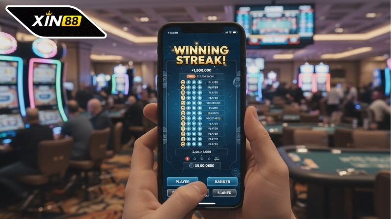 Thưởng thắng liên tiếp Baccarat với ưu đãi cho người mới